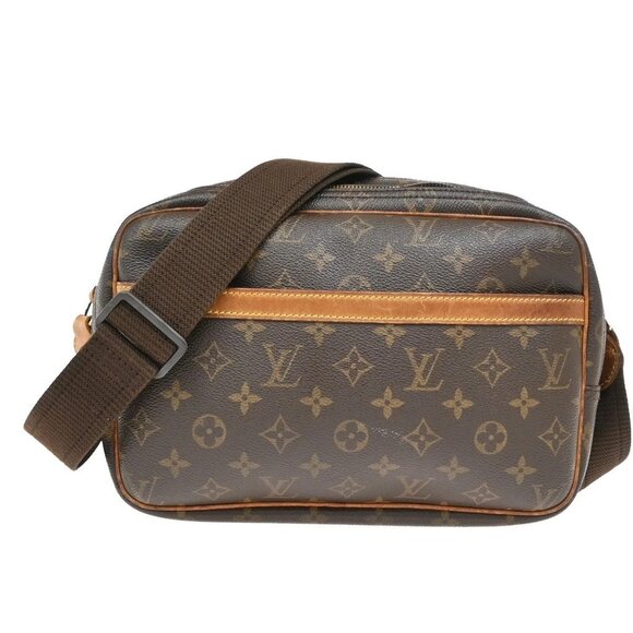 LOUIS VUITTON Reporter PM Crossbody Shoulder Bag Monogram Leather M45254 64KB191 - Picture 1 of 16
